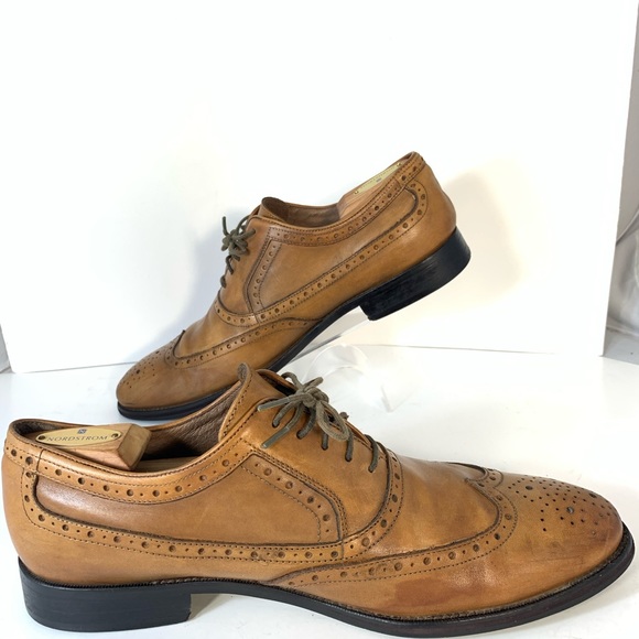 Johnston & Murphy Other - Johnston Murphy Chestnut Brogue Oxford Shoes Sz 11